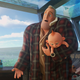 Bob doing his best to keep Jack-Jack out of trouble.